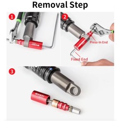 Instrument za premakhvane i montazh na vtulka na amortis’or Muqzi KROXNE - 9  