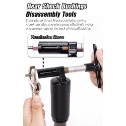 Sumontuokite ir nuimkite Lebycle pagamintas aliuminio ir metalo įvores arba įspaudžiamus guolius KROXNE - 4  