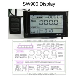 Upravljački komplet za pretvorbu električnog bicikla 48v 1000w motor 26, 27.5 i 29" KROXNE - 4  