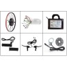 Kit di conversione bici elettrica con motore anteriore 48v 1500w 20, 26, 27,5, 28, 29", 700cc KROXNE - 2  