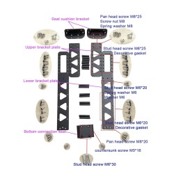Iste Dualtron Thunder, Ultra, Victor DT2 DT3 Achilleus Compact tõukeratta jaoks Minimotors - 6  