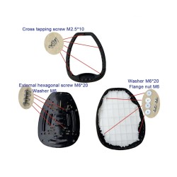 Scaun pentru scuter Dualtron Thunder, Ultra, Victor DT2 DT3 Achilleus Compact Minimotors - 8  