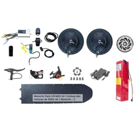 Monorim Pack U5 MAX Air (include două motoare Air de 500 W) Monorim - 1 
Include două motoare pneumatice de 500 W cu anvelope fă