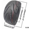Bezkamerna guma 100/55-6.5 za Kaabo Wolf Warrior, Nami Burn-e, Dualtron Thunder 2 i Ultra  - 10 
Podhodyashta za Kaabo Wolf Warr