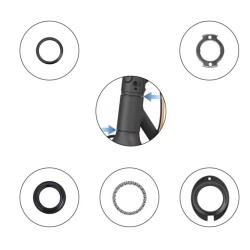 Set upravljača i ležajeva za Segway F2, F2 Plus, F2 Pro ili sličan Segway - Ninebot - 1 Odgovara za Segway F2, F2 Plus, F2 Pro i