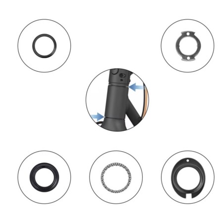 Kit de dirección y rodamientos para Segway F2, F2 Plus, F2 Pro o similar Segway - Ninebot - 1 Compatible con Segway F2, F2 Plus,