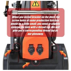 Amortizor de directie pentru Ausom DT2 Pro, L2, L2 Max, Kugoo F3 Plus sau similar  - 11 
Compatibilitate: pentru Ausom DT2 Pro, 