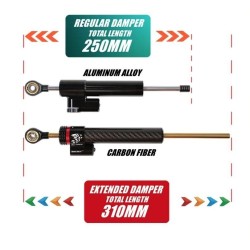 Amortizor de directie pentru Ausom DT2 Pro, L2, L2 Max, Kugoo F3 Plus sau similar  - 13 
Compatibilitate: pentru Ausom DT2 Pro, 