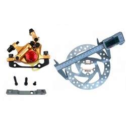 Gull xTech komplett bremsesett for Xiaomi M365, 1S, Essential, Pro2 eller M365 Pro. ZOOM xTech - 1 Zoom Xtech HB100 komplett bre