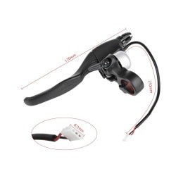 Brake lever with bell for HX X7, HX X8 e-scooter or similar models  - 2  