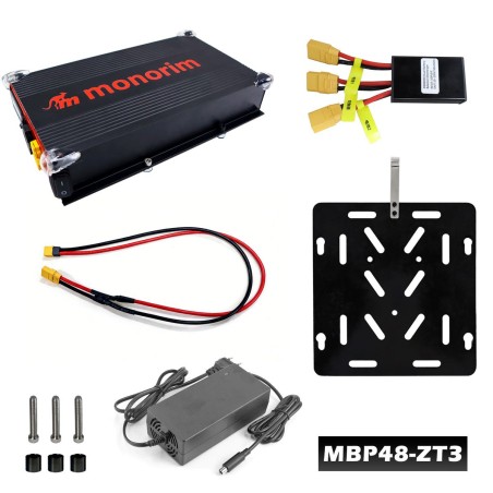 Bateria externa Segway ZT3 Pro 48V 13.5Ah MBp48-ZT3 | Amplia autonomia y rendimiento  - 3  