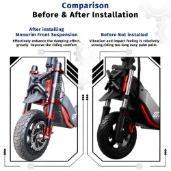 Elso felfuggesztes Monorim MZ3 Plus Dual Air Segway ZT3 nagyobb kenyelem  - 14  