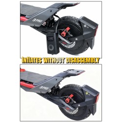 Monorim MZR3 Pro ilmajousi Segway ZT3 sahkopotkulautaan 145mm ja 165mm versiot  - 4  