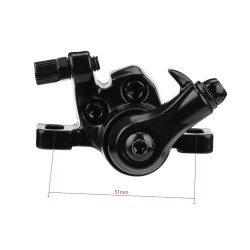 Kit freno monopattino elettrico HX X7 X8 cavo disco pinza e pastiglie  - 2  