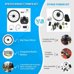 Monorim BPK350 ombouwkit motor 380w - batterij inbegrepen voor elektrische fiets  - 3 Monorim BPK350 e-bike power kit, 380W – Up