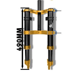 Suspensao dianteira Monorim MD0 Dual Air Version 490mm x 165mm  - 4 
Compatibilidade: indicada para montagens com medida 490mm x