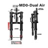Sospensione anteriore Monorim MD0 Dual Air Version 490mm x 165mm  - 10 
Compatibilita: pensata per configurazioni con misura 490