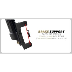 Sospensione anteriore Monorim MD0-DYUD per eBike DYU - idraulica e aria regolabile  - 2 
Compatibilita: sospensione anteriore Mo