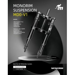 Perednia pidviska Monorim MD0-V1 dlia Xiaomi M365/Pro  - 6 
Sumisnist: Monorim MD0-V1 dlia Xiaomi M365/Pro ta sumisnykh modelei.
