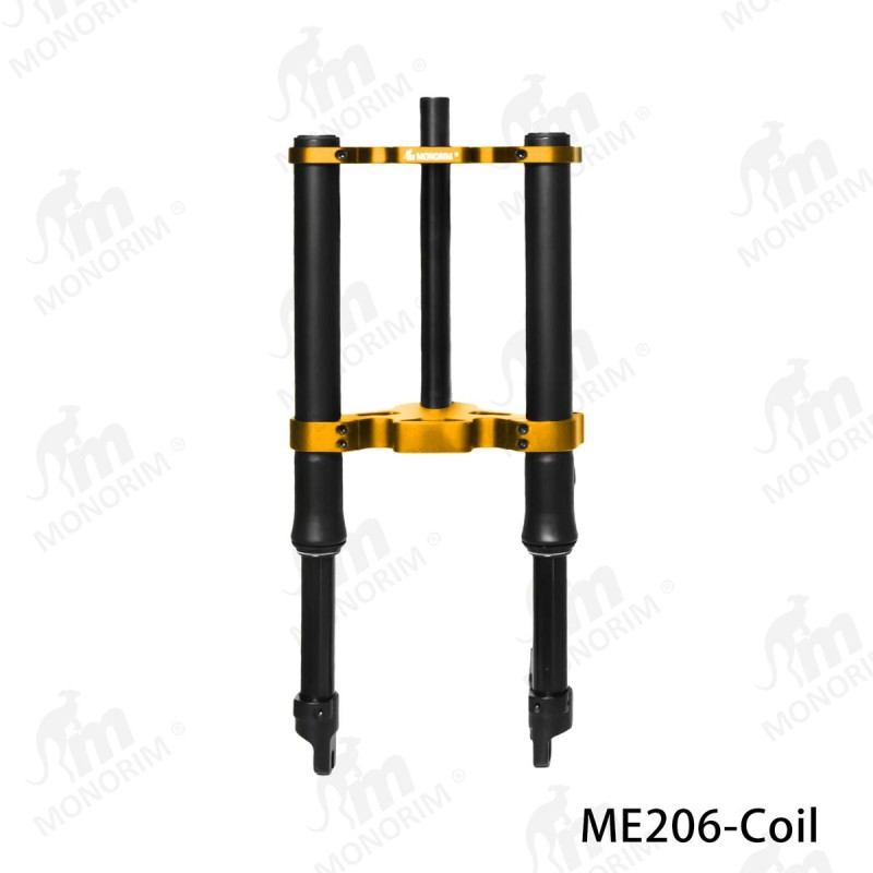 Suspensao dianteira Monorim ME206 Dual Air version 565mm x 206mm  - 4 Compatibilidade: upgrade de suspensao dianteira Monorim ME