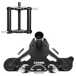 Perednyaya podveska Monorim MD206 Dual Air versiya 490mm x 206mm  - 9 
Sovmestimost: MD206 Dual Air 490mm x 206mm dlya sovmestim