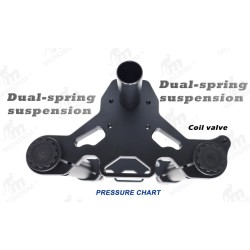 Perednia pidviska Monorim MD206 Dual Air versiia 490mm x 206mm  - 11 
Sumisnist: MD206 Dual Air 490mm x 206mm dlia sumisnykh kre