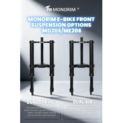 Suspensión delantera Monorim MD206 Coil Spring version 490mm x 206mm  - 7 
Compatibilidad: suspensión delantera Monorim MD206 Co