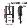 Suspensión delantera Monorim MD206 Coil Spring version 490mm x 206mm  - 2 
Compatibilidad: suspensión delantera Monorim MD206 Co
