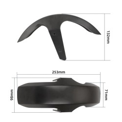 Forreste skærm til Xiaomi 5 MAX el-løbehjul  - 1  