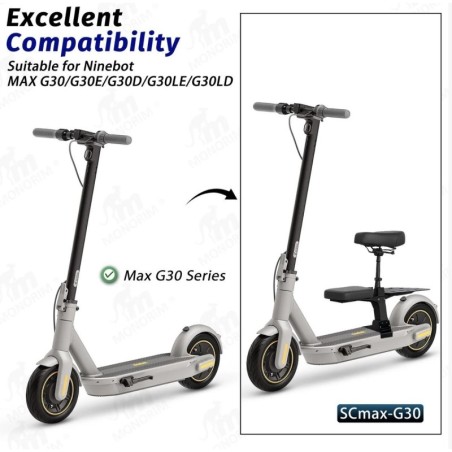 Monorim SCMAX-G30 Sitz für Segway Ninebot G30 LP D P E E-Scooter  - 2  