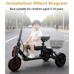 Siège Monorim SC-Mi123 pour trottinettes Xiaomi m365 Pro Pro2 Mi3 1S Essential  - 1  