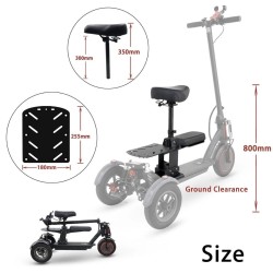 Monorim SC-Mi123 istuin Xiaomi m365 Pro Pro2 Mi3 1S Essential  - 4  