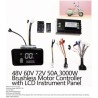 Kit controler motor brushless sinusoidal 48V 84V 50A 3000W cu acceleratie si afisaj  - 13 Lista de produse

Controler 50A + 1 ac