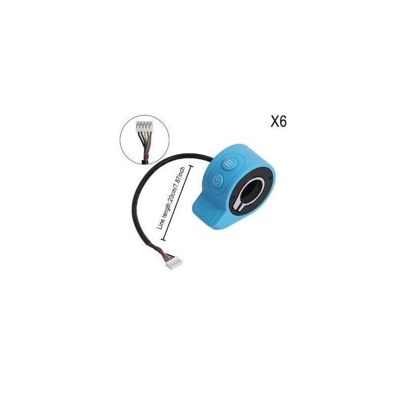 Throttle trigger for HX X6, HX X7, HX X8 electric scooter or similar  - 1 
Clear compatibility
Better control and safety
Easy to
