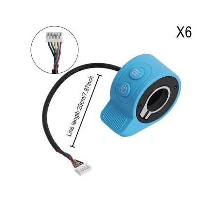Throttle trigger for HX X6, HX X7, HX X8 electric scooter or similar  - 1 
Clear compatibility
Better control and safety
Easy to