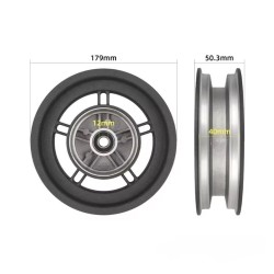 Llanta delantera para para los patinetes eléctricos Xiaomi 5 Max, 5 Pro, Elite y 5 Xiaomi - 11  