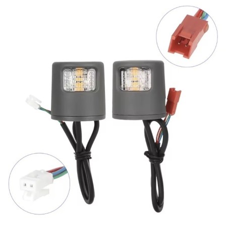Luces intermitentes LED para patinete Xiaomi 5/5 Pro/5 Plus/5 Max o similar - kit señalización y seguridad  - 1 
Compatibilidad 