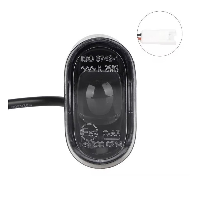 Priekinis žibintas Xiaomi 5 Plus paspirtukui ar panašiam  - 1 Suderinamumas: priekinis žibintas Xiaomi 5 Plus paspirtukui ar pan