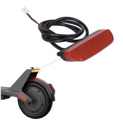 Bakljus på stänkskärm för Xiaomi elscooter 4 Lite 2nd Gen  - 1 Exakt kompatibilitet: för stänkskärmen på Xiaomi 4 Lite 2nd Gen.Ö