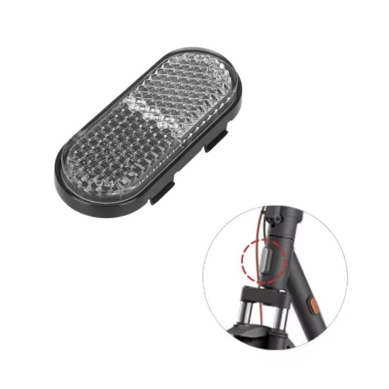 Refletor dianteiro para trotinete Xiaomi Electric Scooter Elite  - 1 Compatibilidade exata com Xiaomi Electric Scooter Elite par