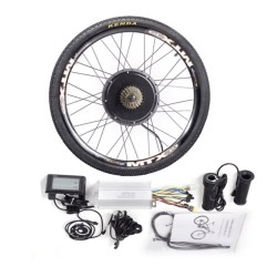 Kit de conversión para bicicleta eléctrica controladora 48v 1000w de motor 26, 27.5 y 29" KROXNE - 1  