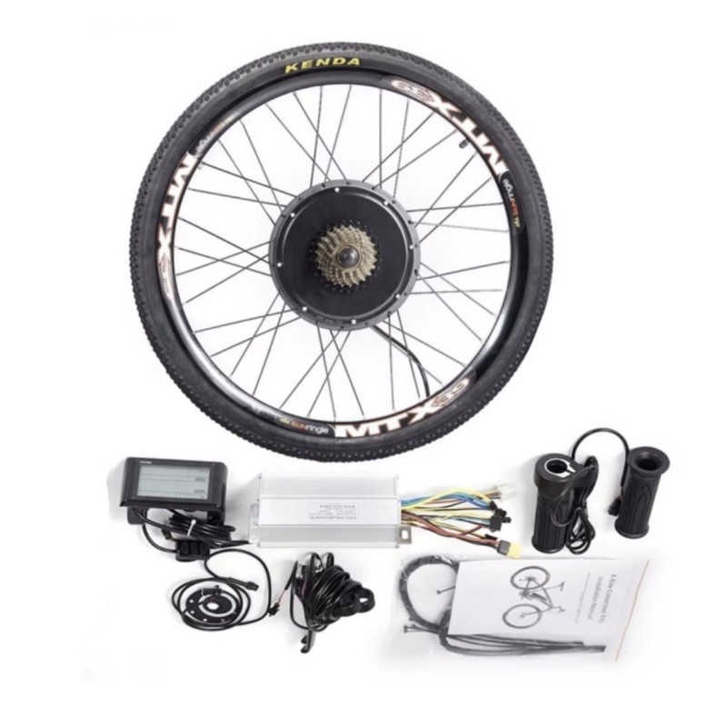 Zestaw do konwersji roweru elektrycznego, sterownik, silnik 48 V 1000 W, 26, 27,5 i 29" KROXNE - 1  