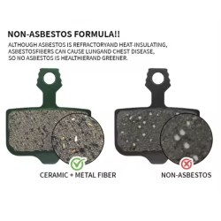 Pastillas de freno delanteras o traseras para patinete Gotrax Raptor  - 1 
Compatible con el patinete Gotrax Raptor para freno d