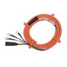 Kabel motoru 800W nebo vyššího výkonu s 5 Hall senzory - silný kabel vysoké kvality  - 1 Vhodný pro elektromotory 800W nebo výko