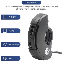 USB i USB-C prikljucak za punjenje za upravljac elektricnog romobila - XT30, XT60 i XT90  - 5 Prikladan za upravljace elektricni