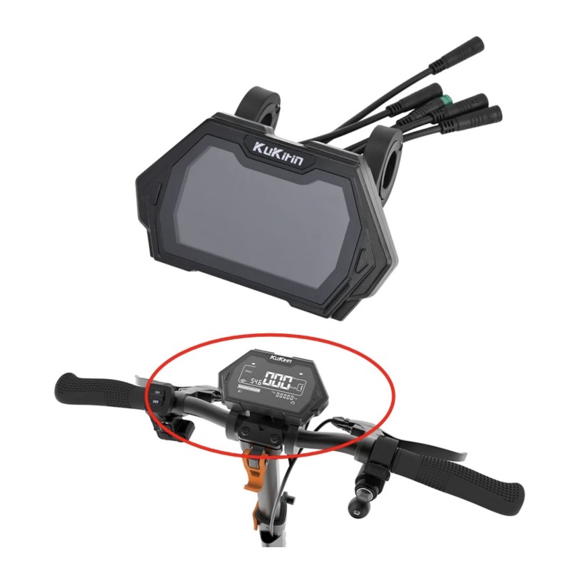 Dashboard display for Kukirin G2 Pro / G2 Max electric scooter TFM13-FEIMI and TMF13-FEIMI-4  - 1 Suitable for Kukirin G2 Pro an