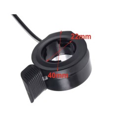Universal trigger throttle for electric bike  - 3 Suitable for many electric bikes with a compatible throttle input.Helps delive