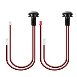 Piscas dianteiros e traseiros para trotinete Kamikaze K1/K1 Plus ou similar - peças e recambios  - 1 Compatíveis com trotinetes 