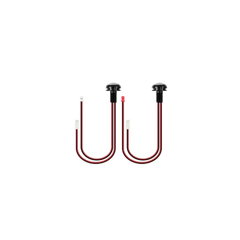 Piscas dianteiros e traseiros para trotinete Kamikaze K1/K1 Plus ou similar - peças e recambios  - 1 Compatíveis com trotinetes 