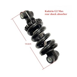 Első és hátsó lengéscsillapító Kukirin G2 MAX rollerhez vagy hasonlóhoz  - 1 
Kompatibilis Kukirin G2 MAX rollerrel és hasonló e